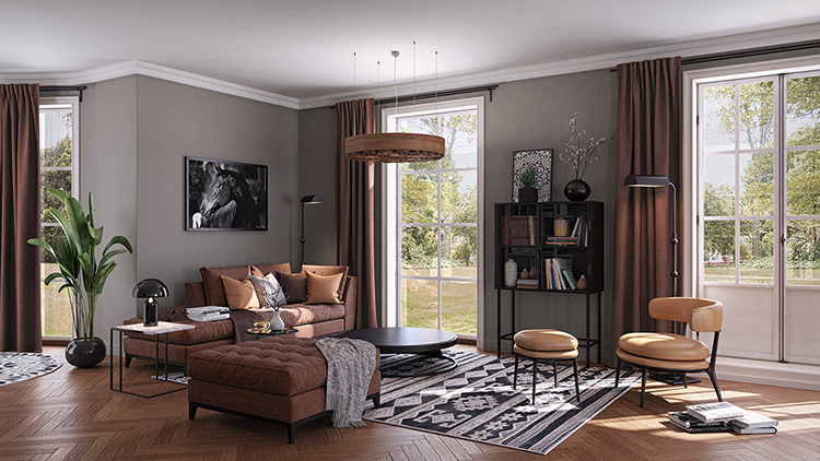 Autumn Interior/Sofia, Bulgaria